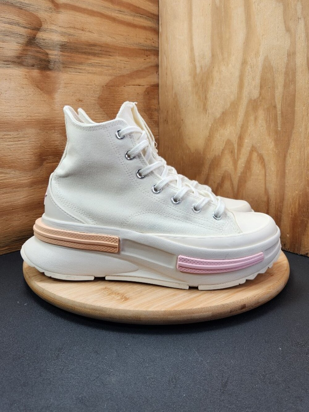 Converse Run Star Legacy CX Womens White Platform Lift High Top Sneakers Size 9